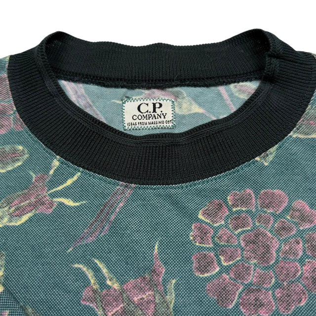 80's C.P. Company Floral Print Vintage T-Shirt