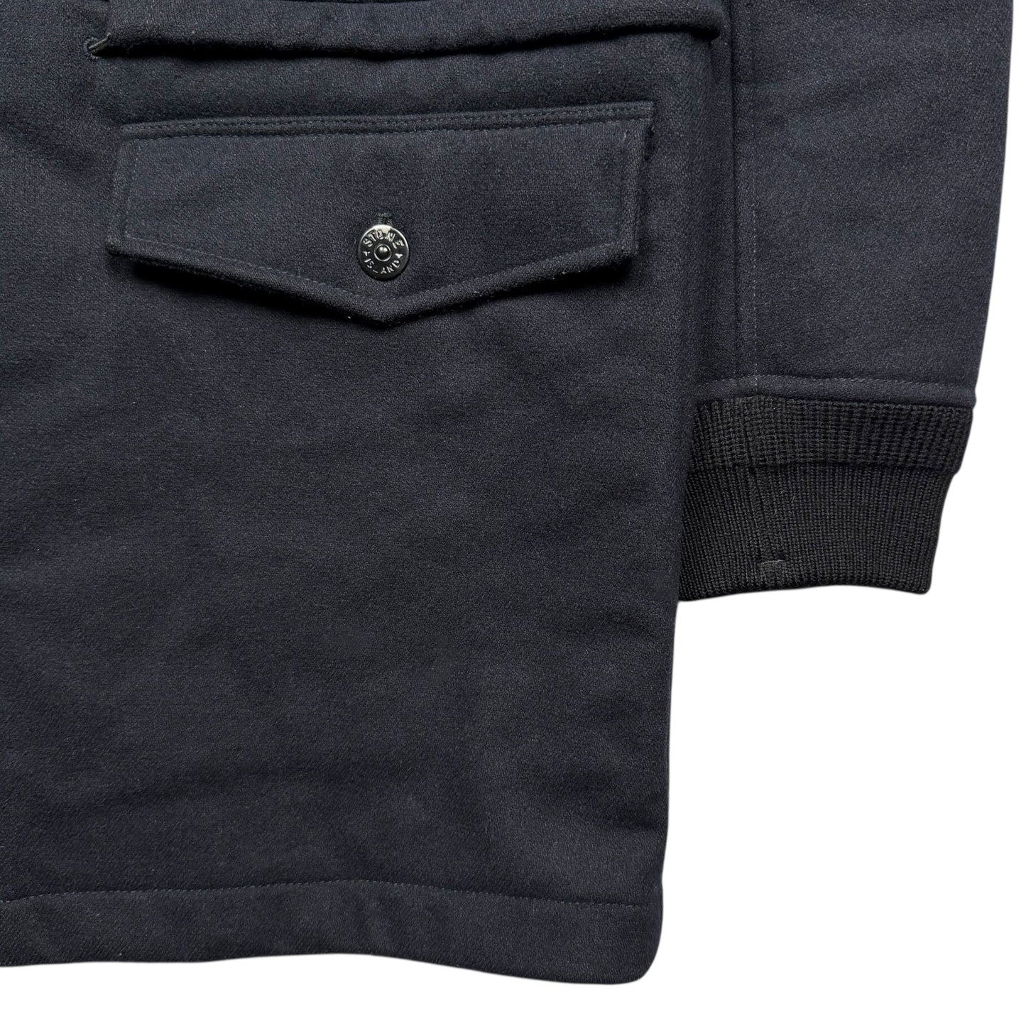 A/W 18 Stone Island Panno R 4L Stretch Parka Jacket - Navy