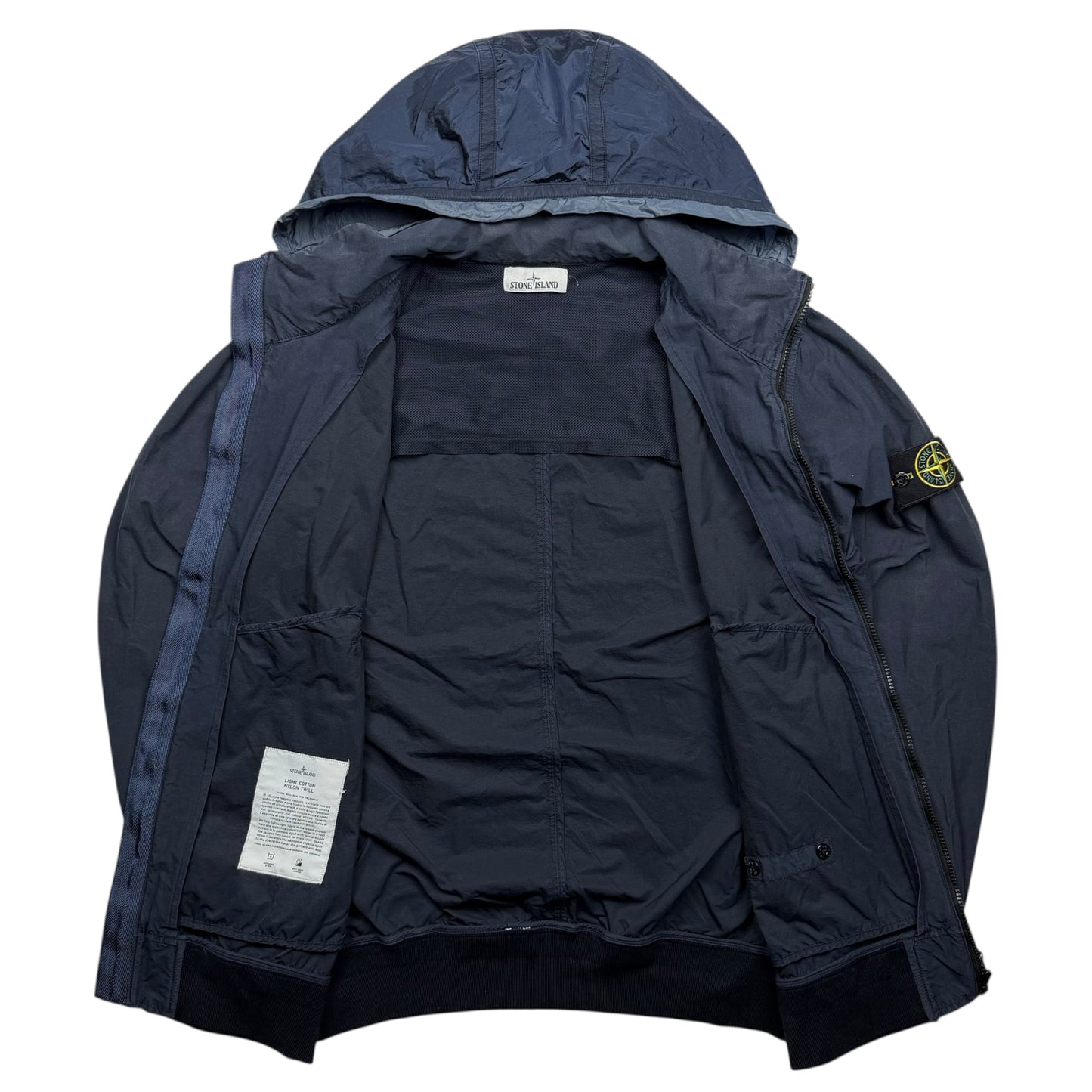 S/S 17 Stone Island Light Cotton Nylon Twill - Navy