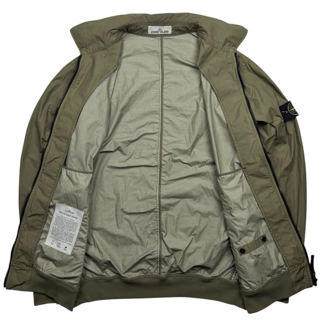 S/S 20 Stone Island Naslan Light Watro Bomber Jacket - Olive Green