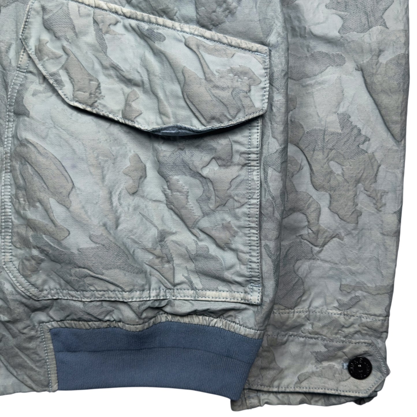 S/S 20 Stone Island Big Loom Camo TC Flight Jacket