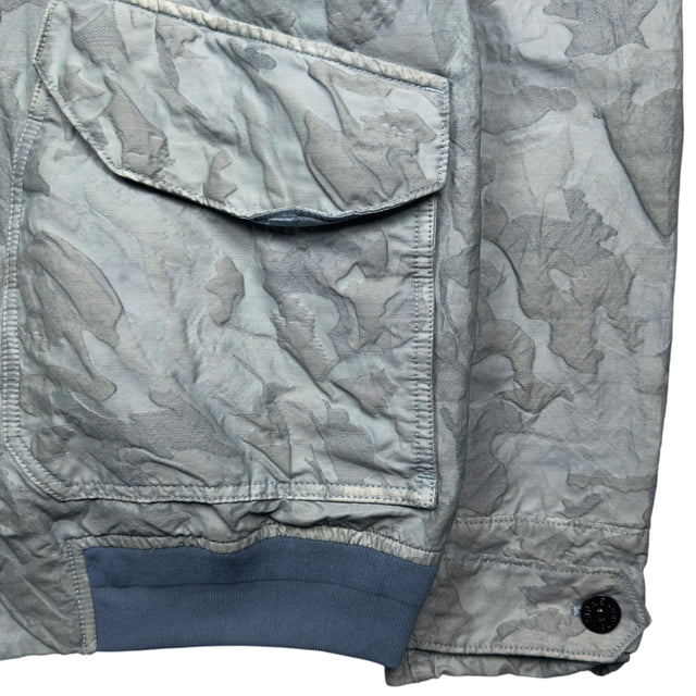 S/S 20 Stone Island Big Loom Camo TC Flight Jacket