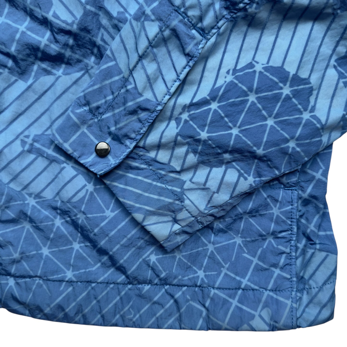 C.P. Company Camo Net Overshirt - Blue