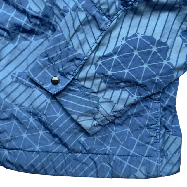 C.P. Company Camo Net Overshirt - Blue