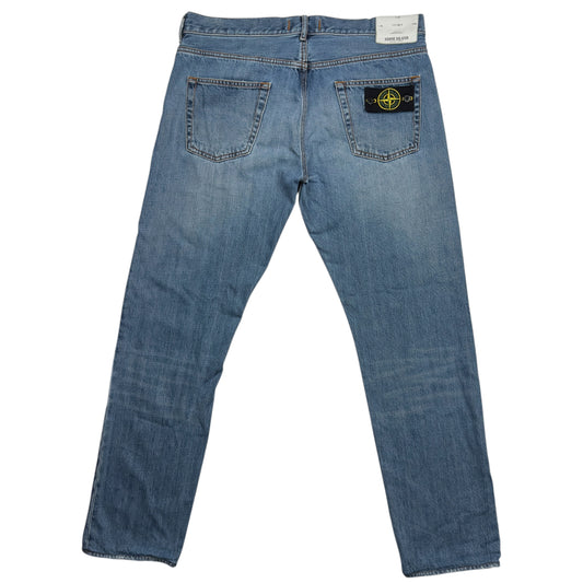S/S 13 Stone Island Light Wash Denim Jeans