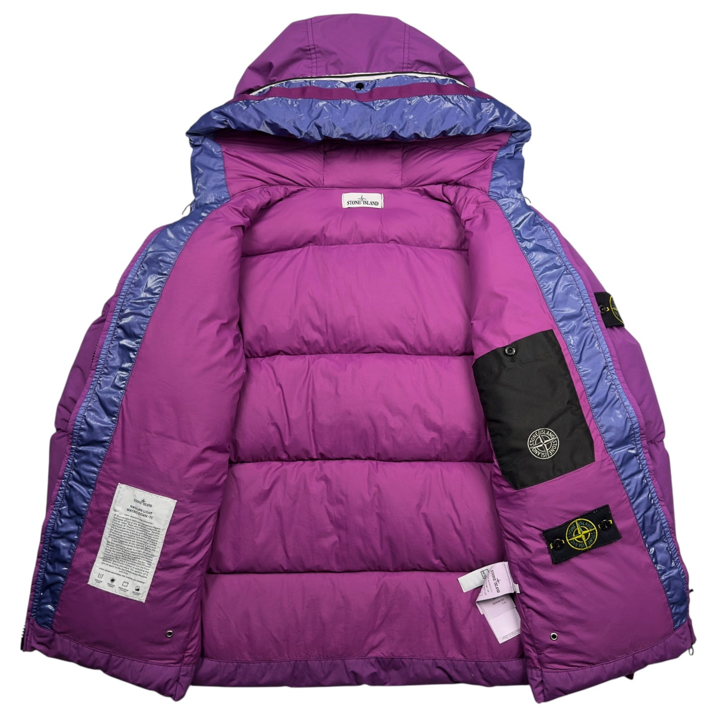 A/W 21 Stone Island Naslan Light Watro Down TC - Purple