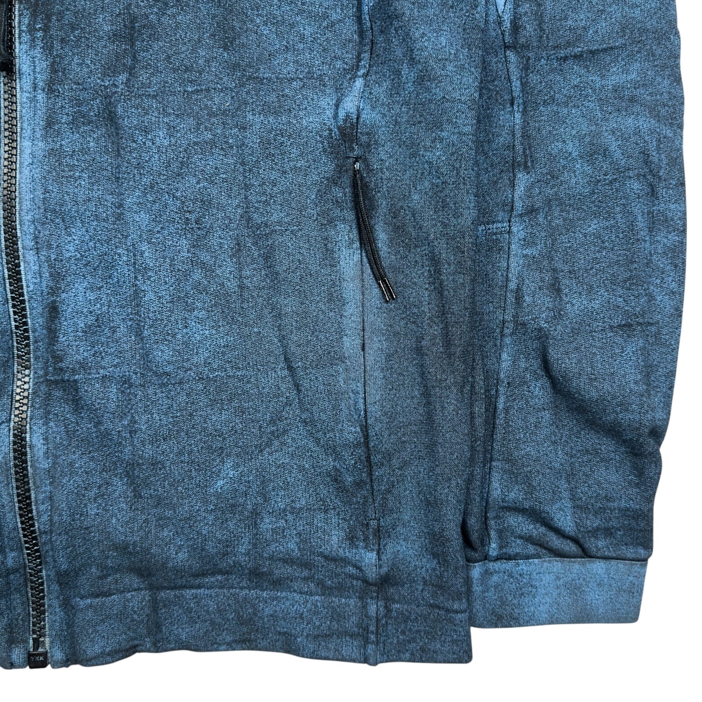 S/S 17 Stone Island House Check Dust Treated Full Zip Sweater