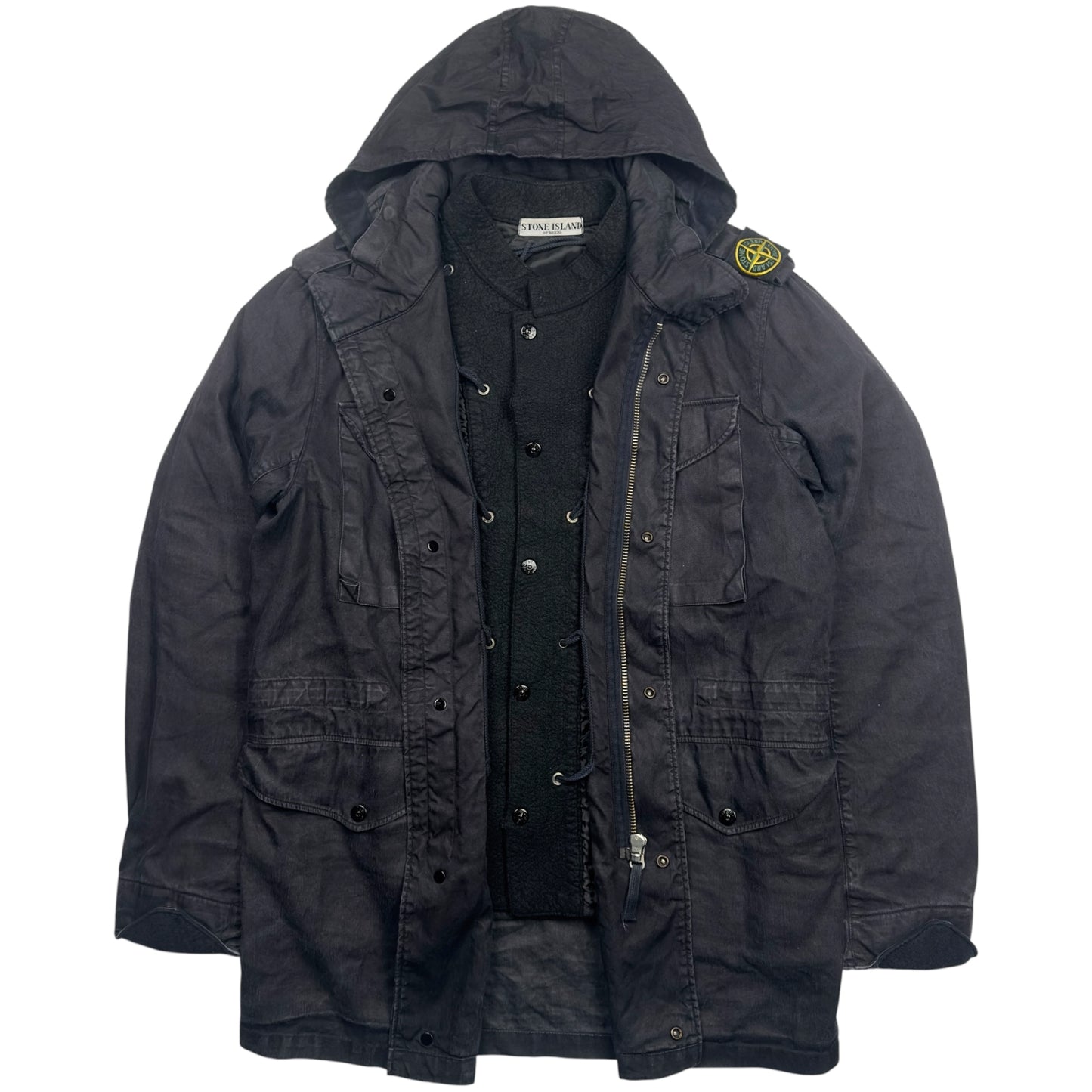 A/W 06 Stone Island Lino Flax Dutch Rope Field Jacket
