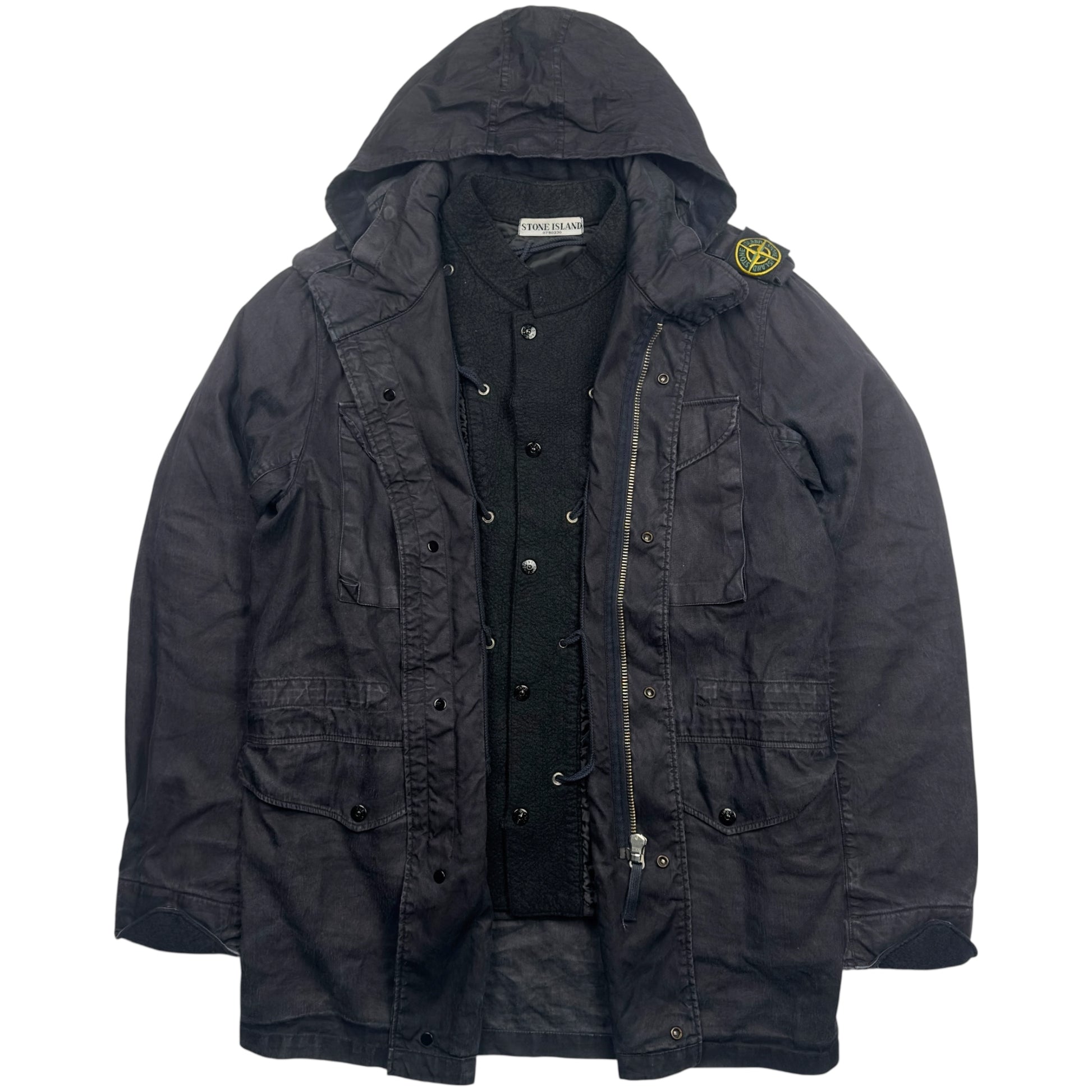 A/W 06 Stone Island Lino Flax Dutch Rope Field Jacket