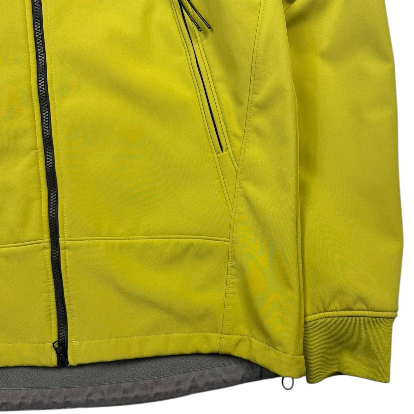 C.P. Company Soft Shell Goggle Jacket - Yellow