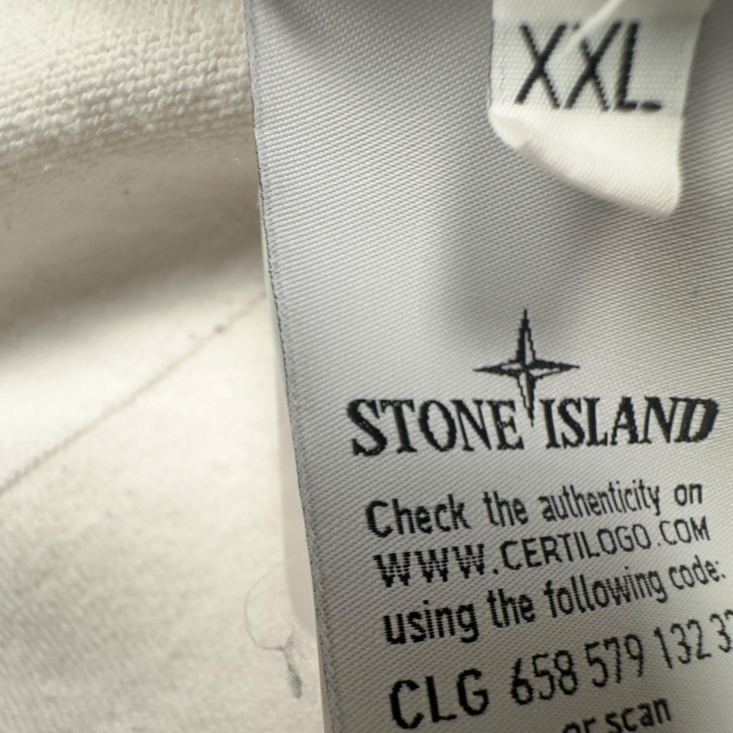S/S 18 Stone Island Knitted Pocket Sweater - White