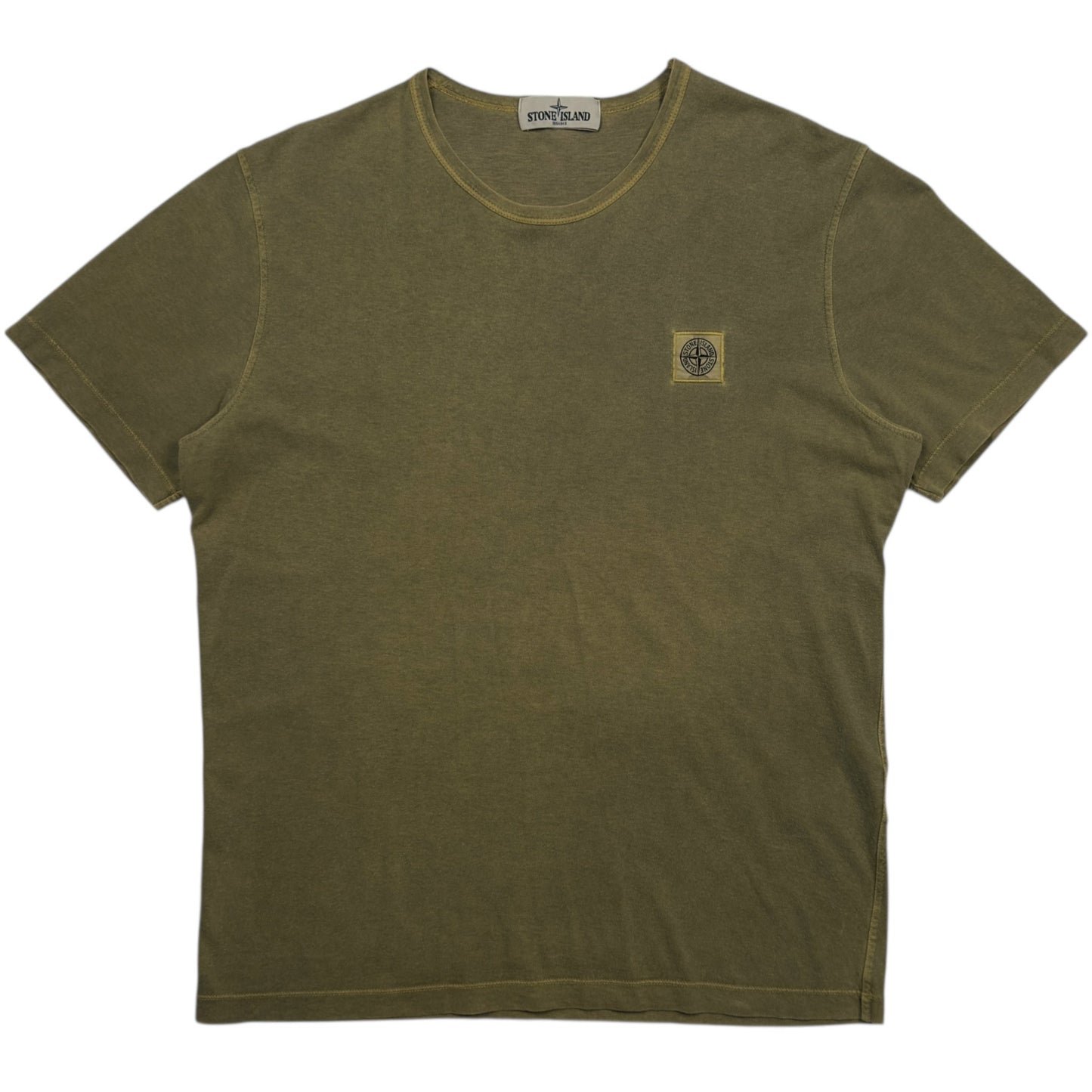 A/W 13 Stone Island Patch T-Shirt - Green