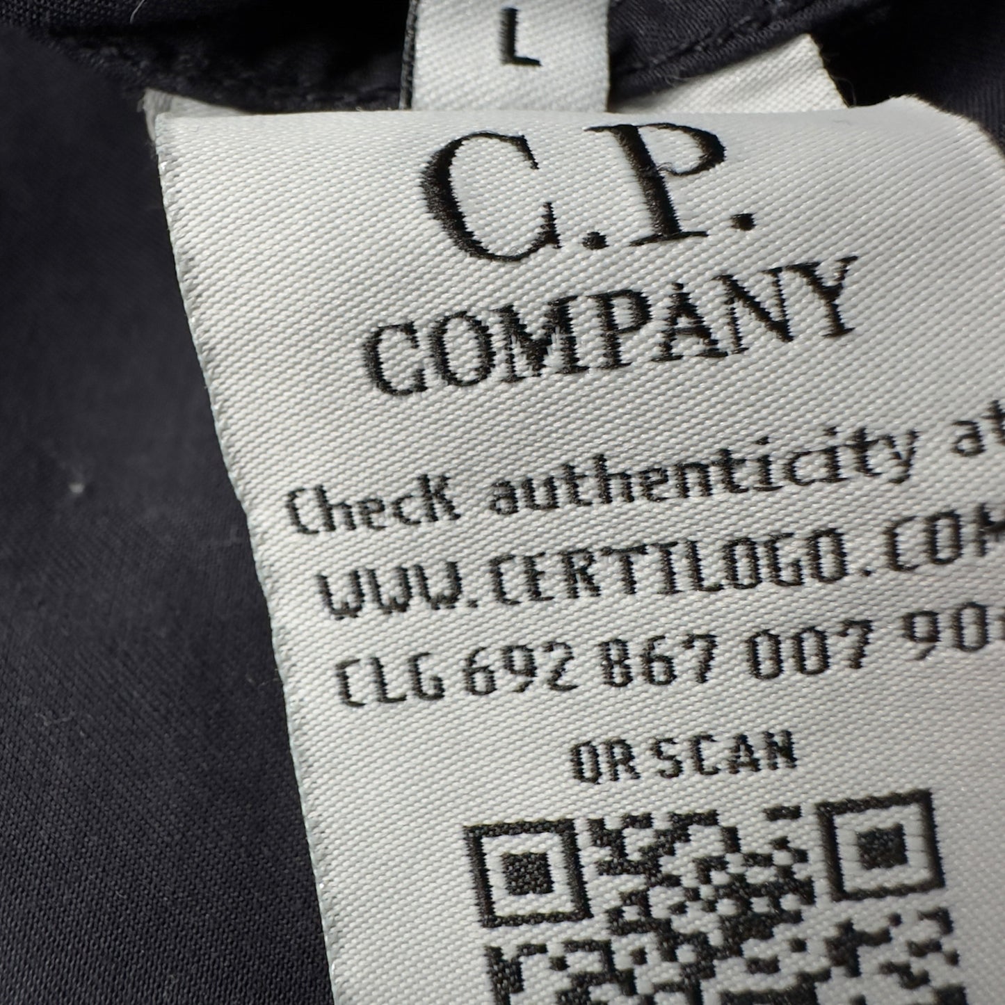 C.P. Company Gabardine Overshirt - Navy