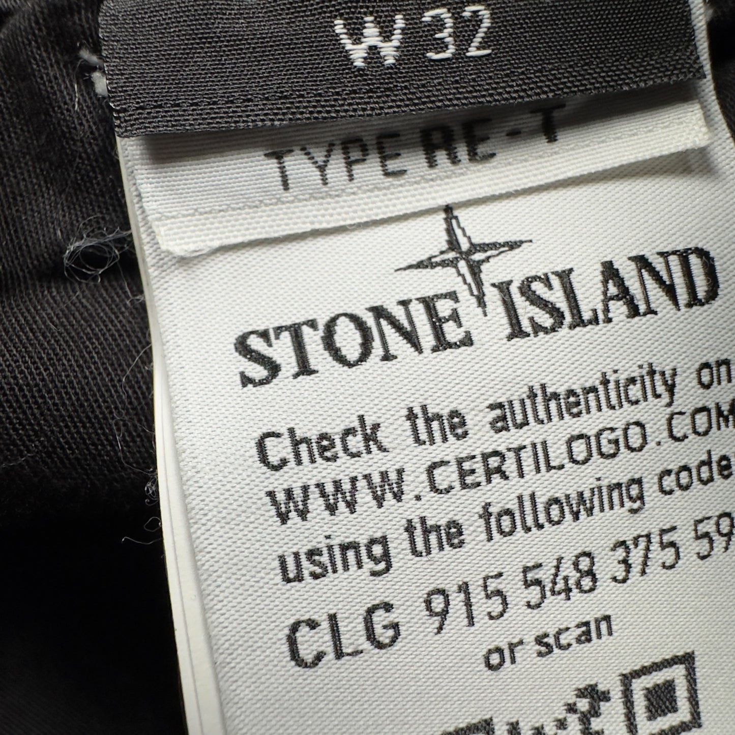 A/W 20 Stone Island Ghost Cargo Trousers - Black