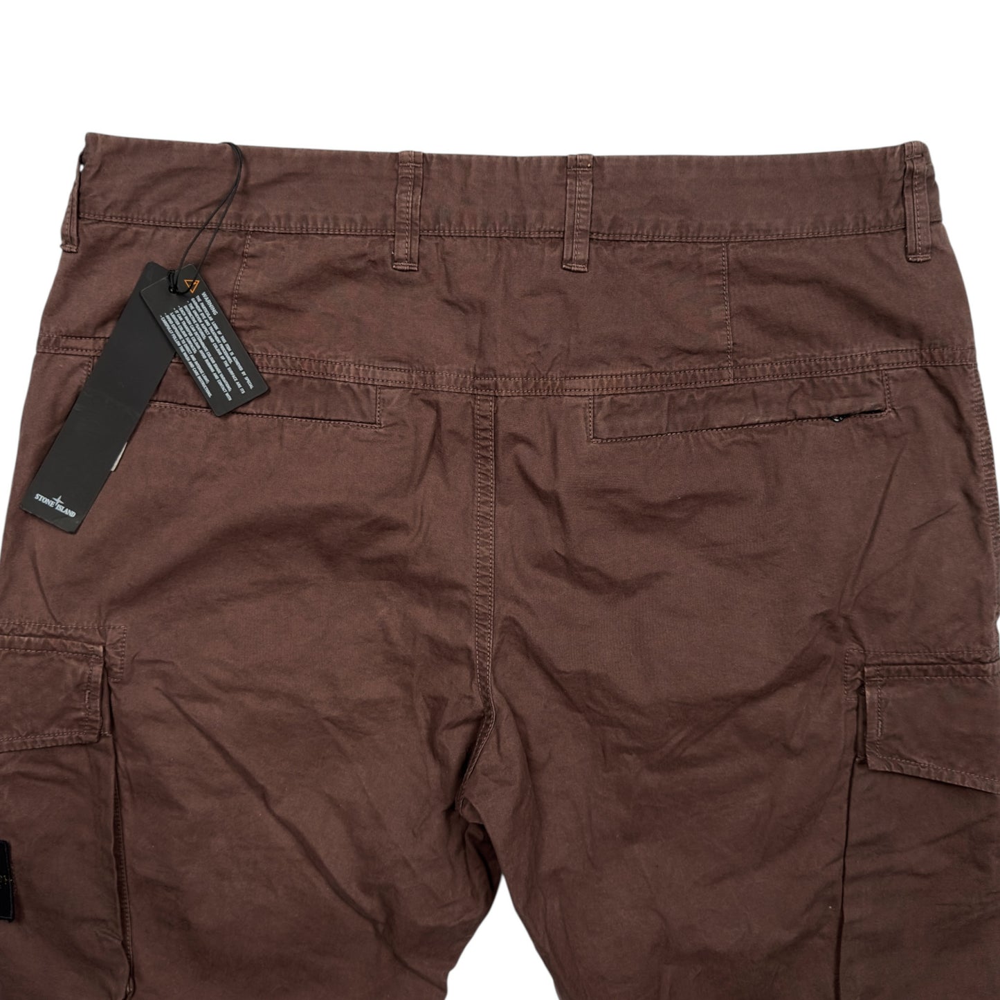 S/S 20 Stone Island Cargo Trousers - Brown