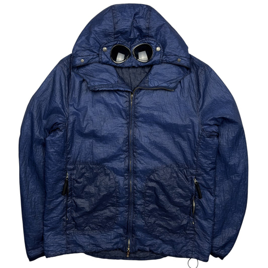 C.P. Company Lightweight Padded Goggle Jacket - Navy