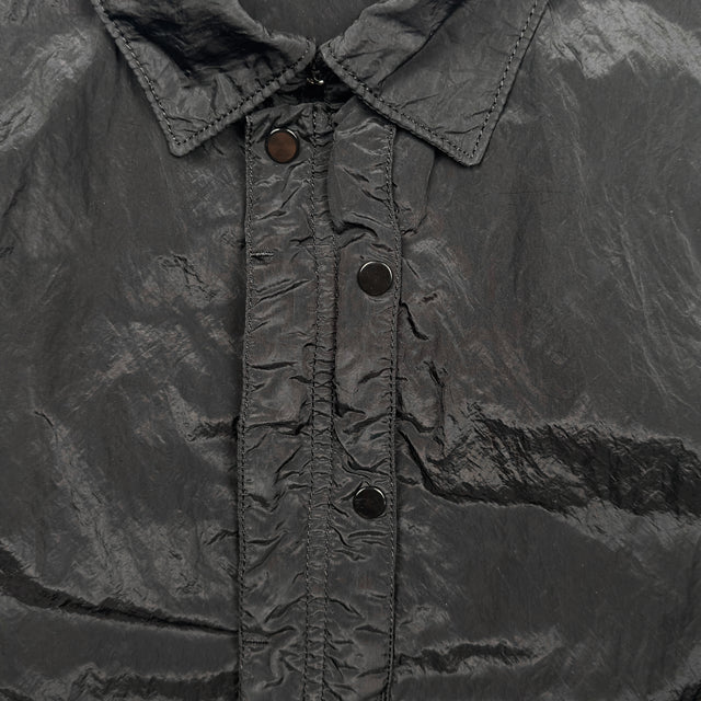 S/S 16 Stone Island Nylon Metal Overshirt - Black