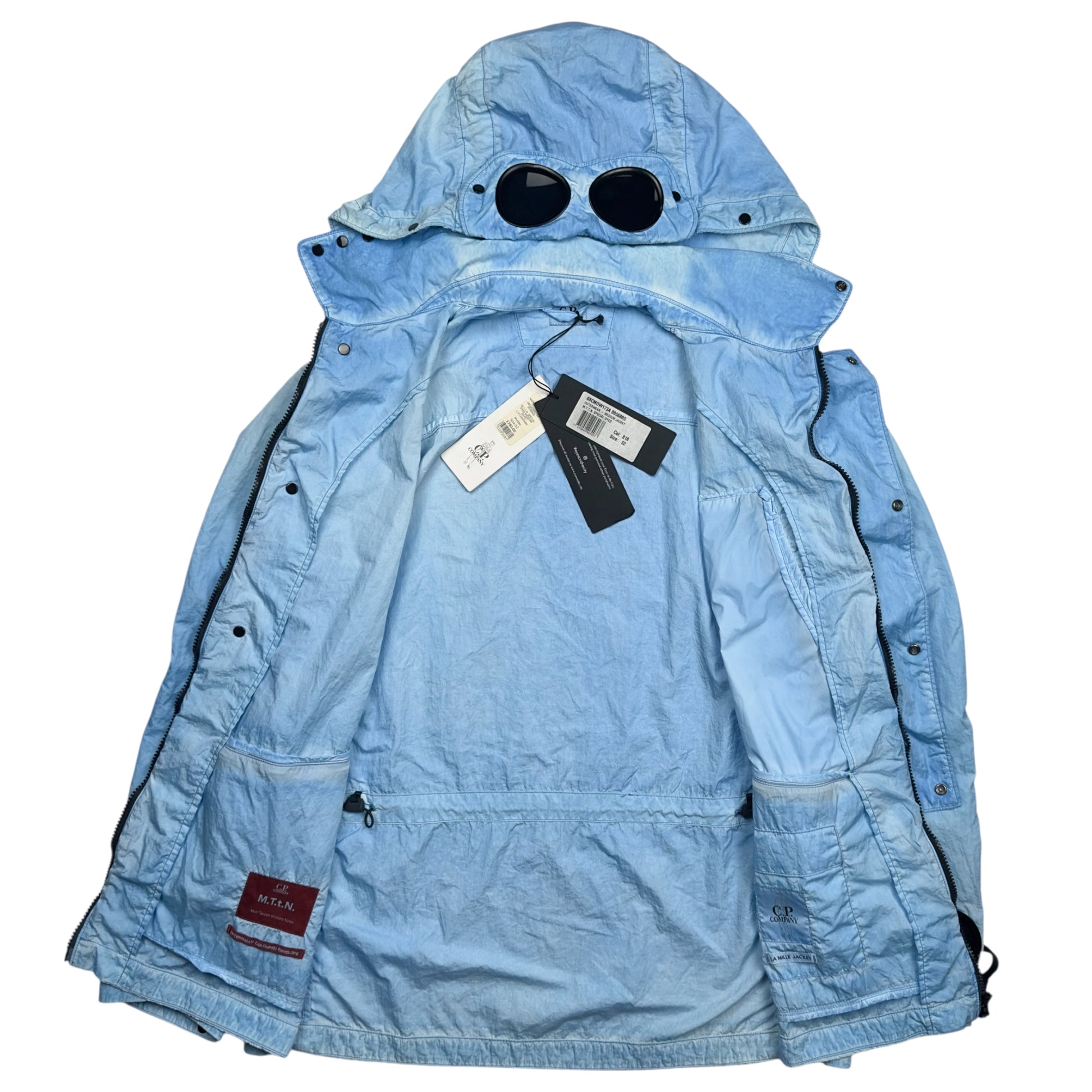 kan-d la mille goggle jacket C.P. Company M.T.t.N. Internally Coloured Envelope La Mille Goggle Jac – Dans Designer Ltd