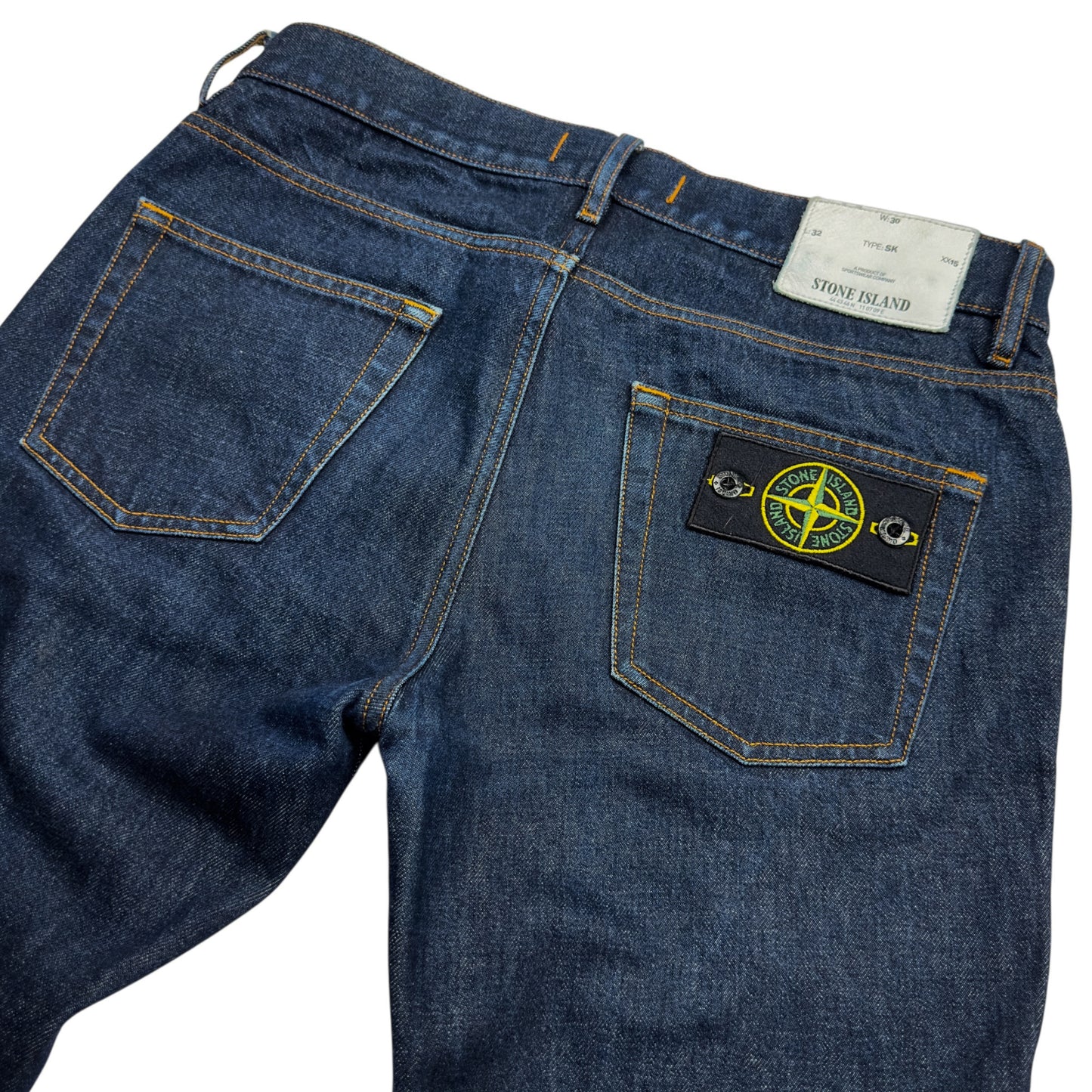 S/S 18 Stone Island Dark Wash Skinny Fit Jeans