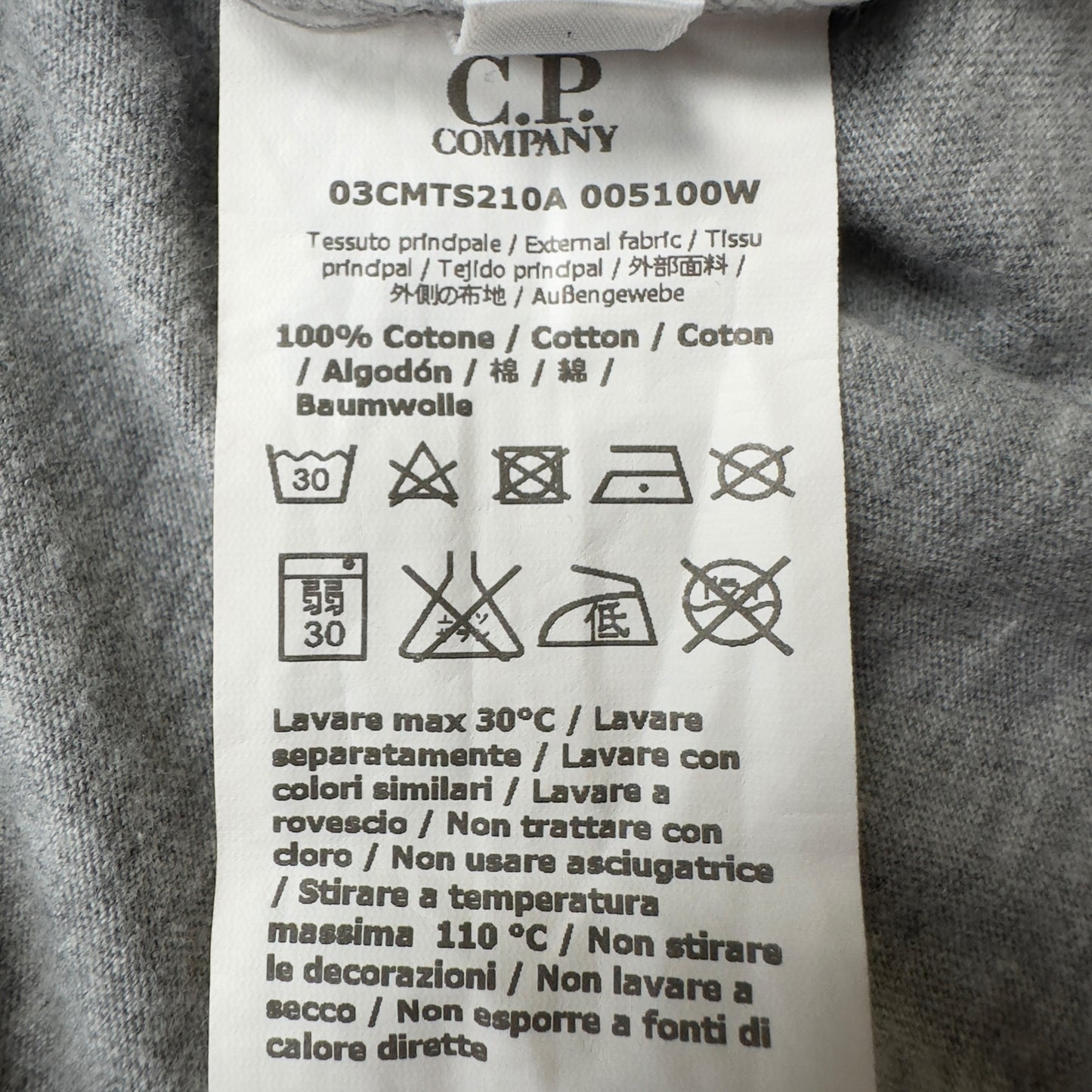 C.P. Company Graphic Print T-Shirt