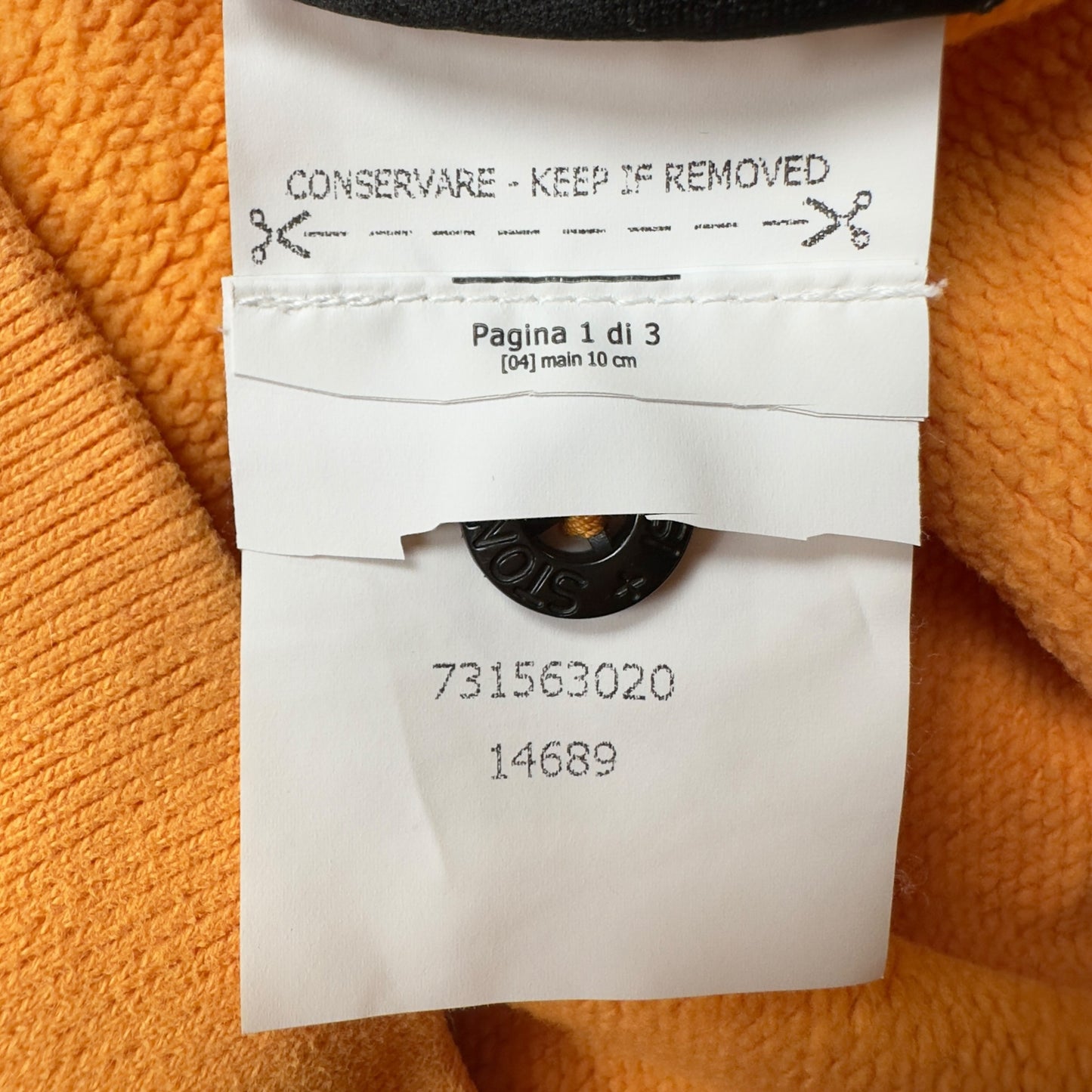 A/W 20 Stone Island Crewneck Sweater - Orange