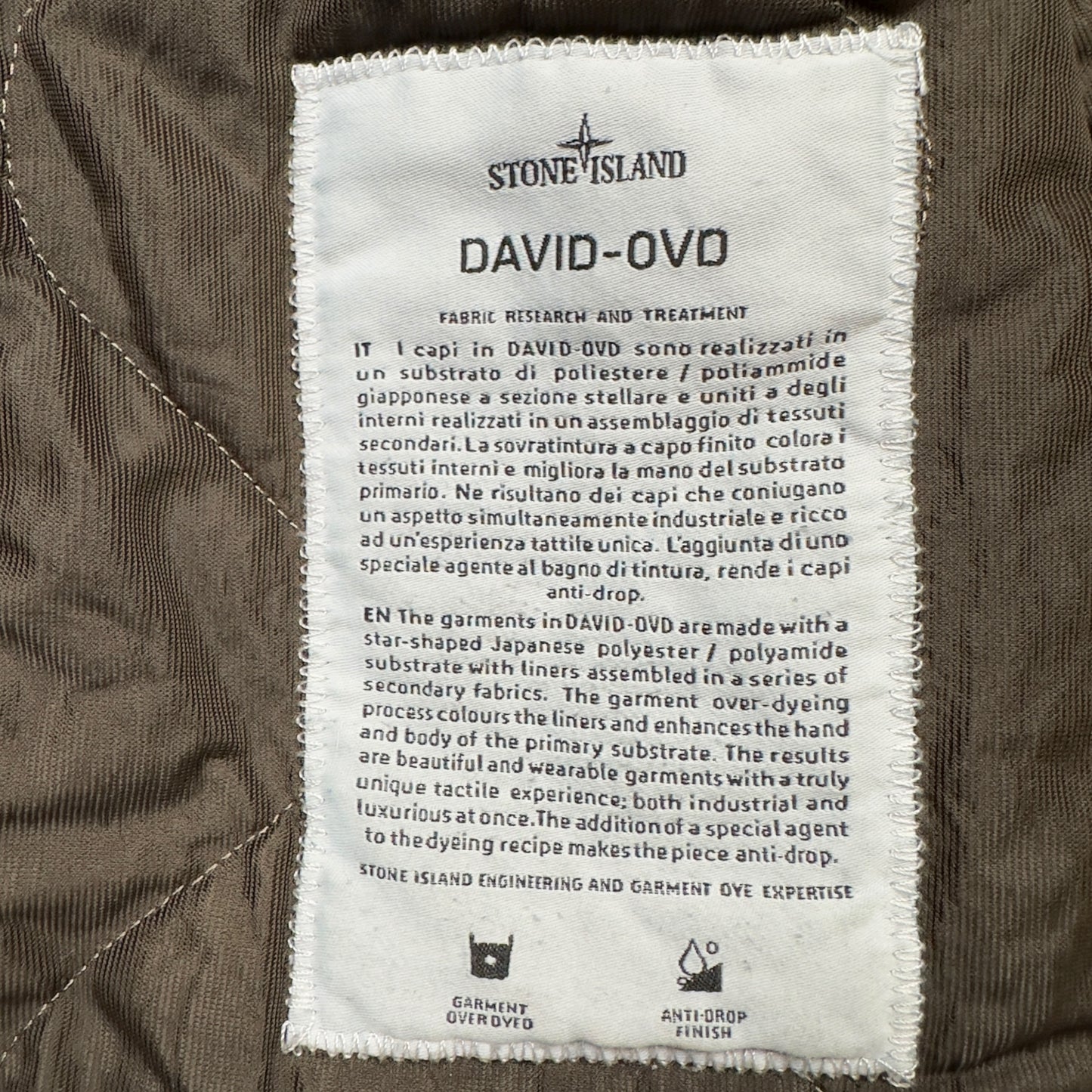 A/W 21 Stone Island David OVD Field Jacket - Navy