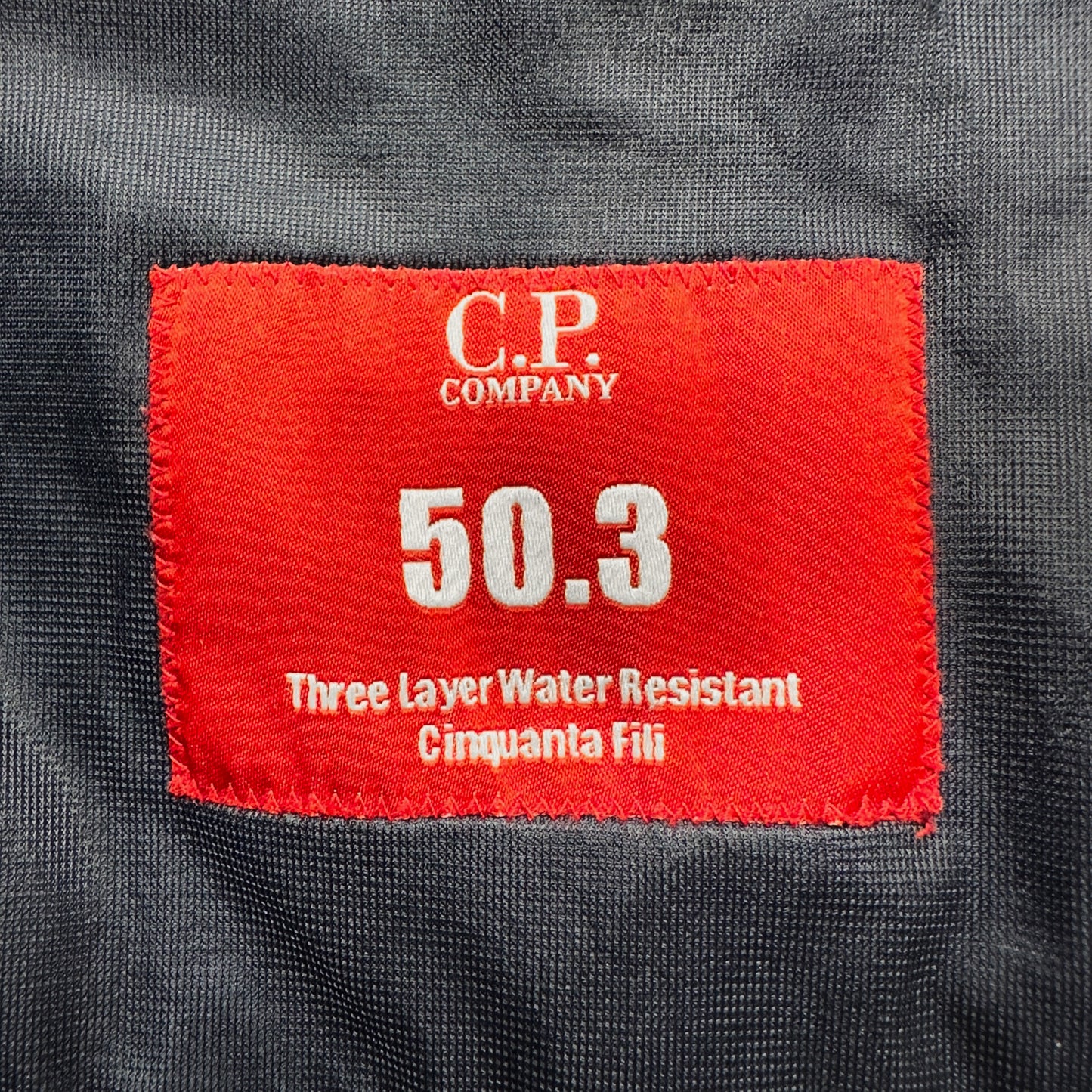 C.P. Company 50.3 Mille Goggle Jacket - Navy