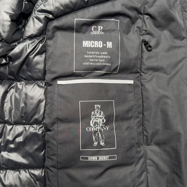 C.P. Company Micro M Down Jacket - Black