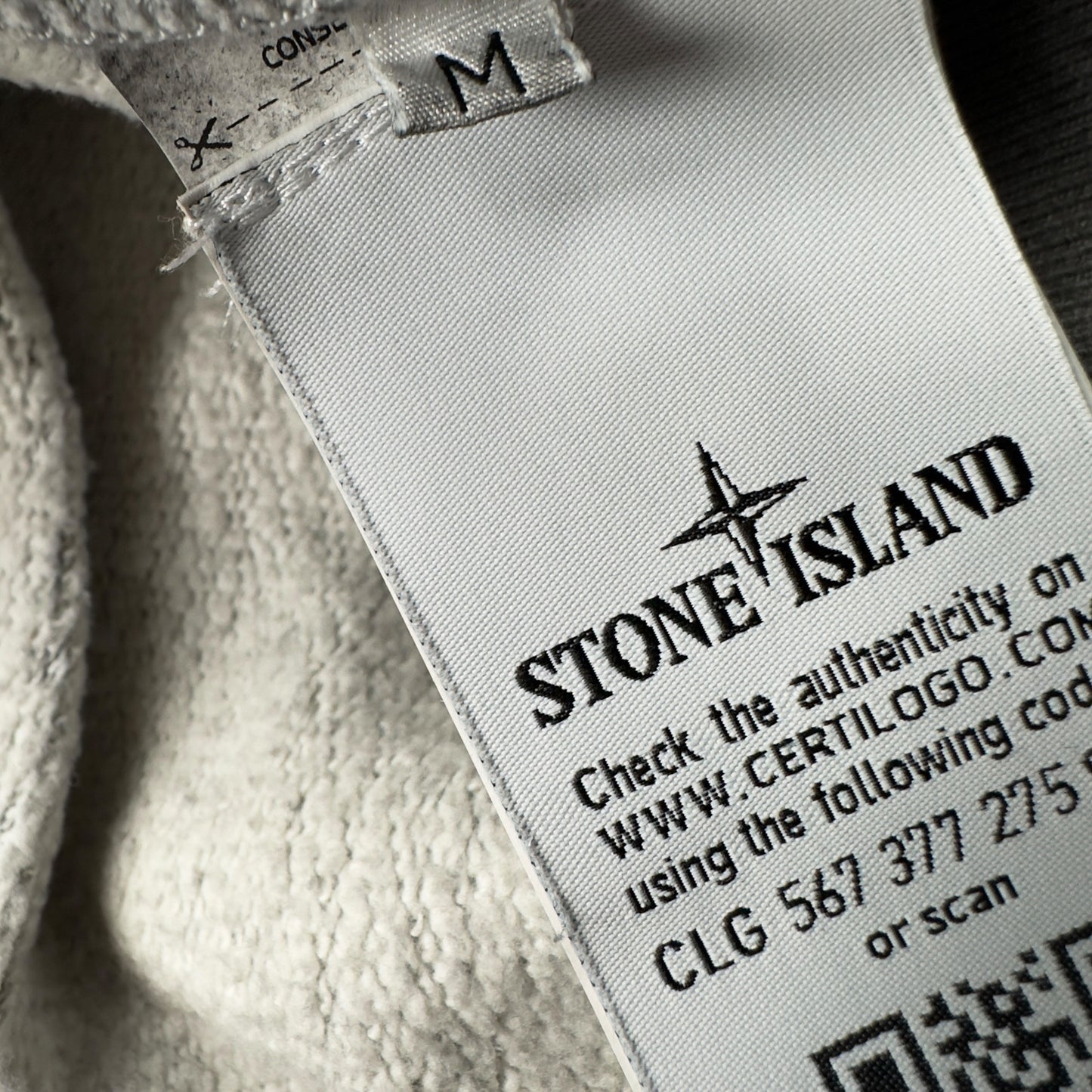 A/W 20 Stone Island Dust Colour Treatment Sweater - Grey