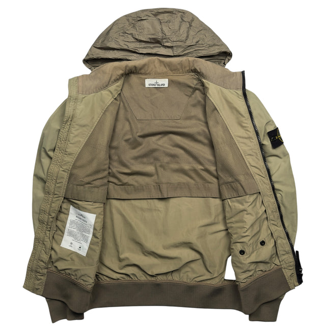 S/S 17 Stone Island Micro Reps Bomber Jacket - Khaki