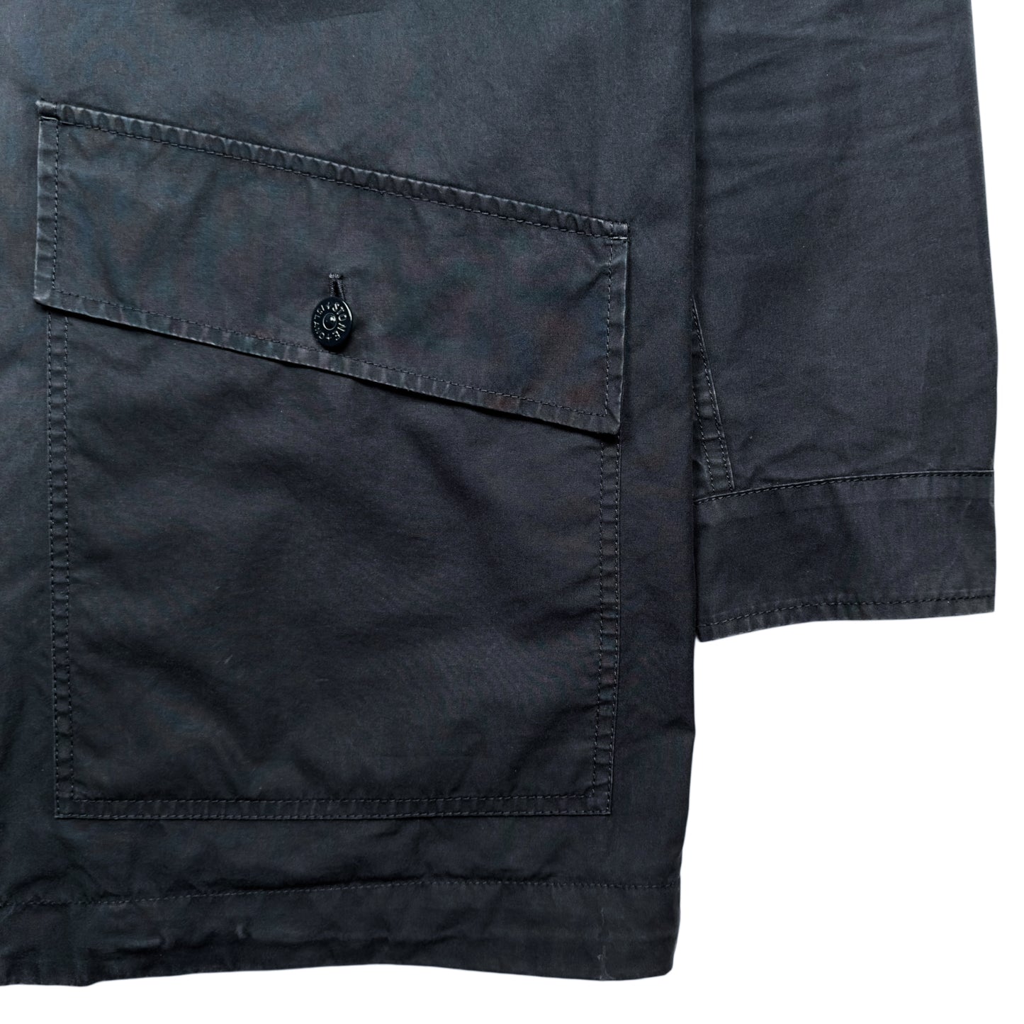 S/S 13 Stone Island Weatherproof Cotton Canvas Ghost Piece Jacket - Navy