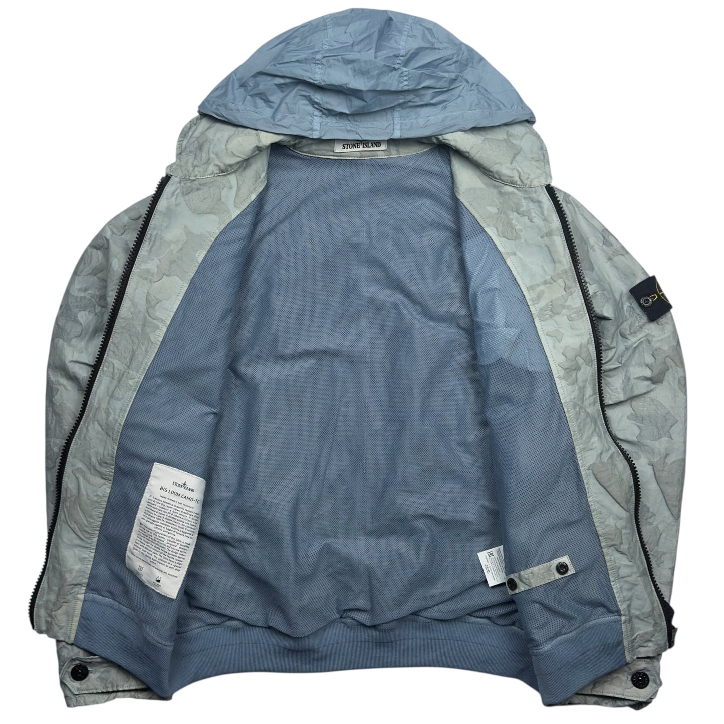 S/S 20 Stone Island Big Loom Camo TC Flight Jacket