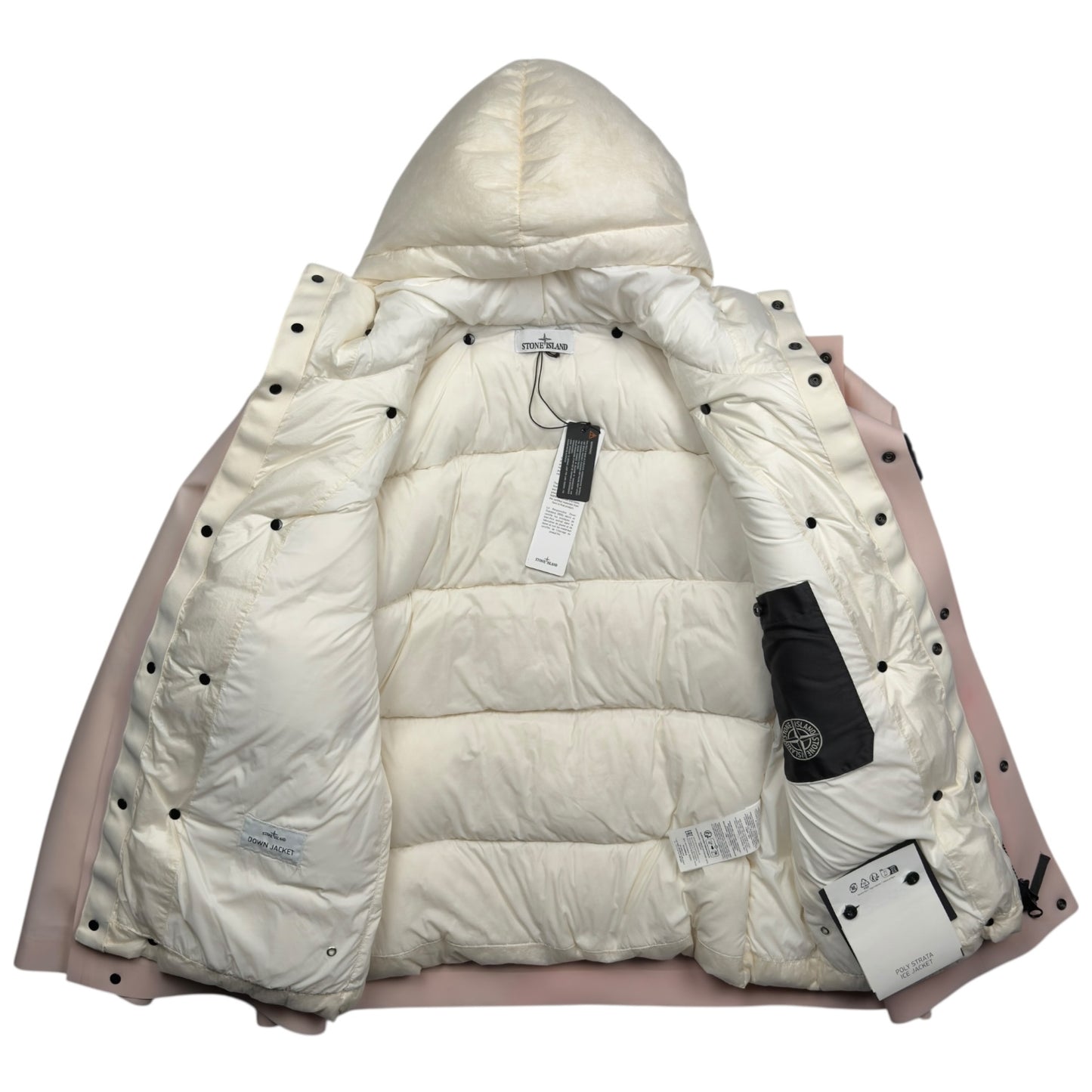 A/W 23 Stone Island Poly Strata Ice Jacket