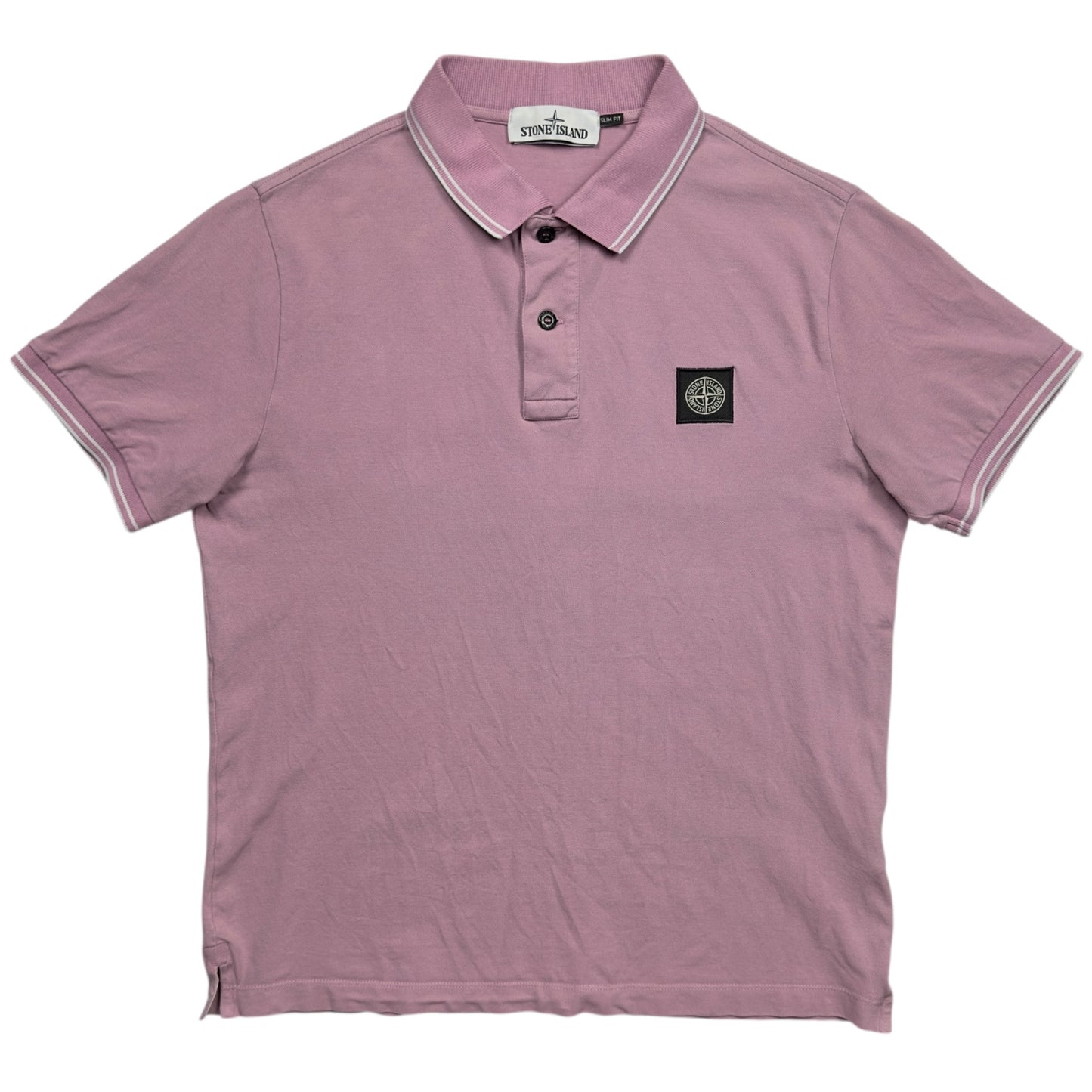 Stone Island Polo Shirt - Pink