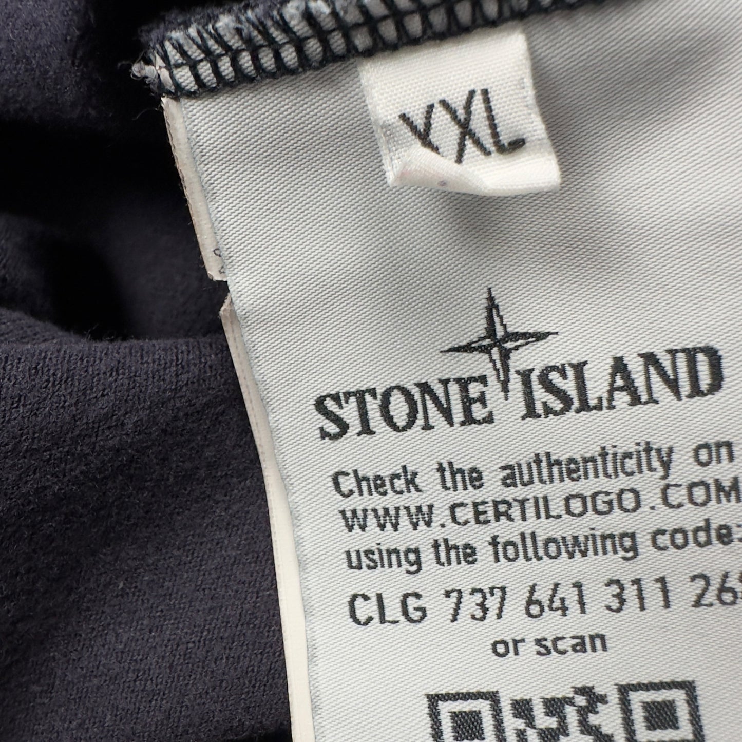 A/W 15 Stone Island Long Sleeve Polo Shirt - Navy