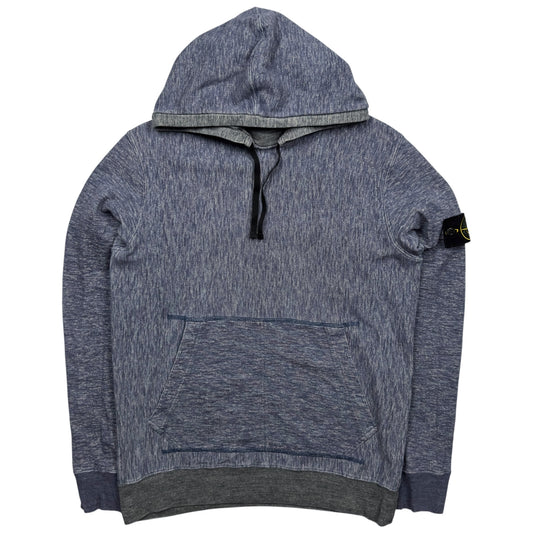 A/W 14 Stone Island Marl Hoodie - Blue