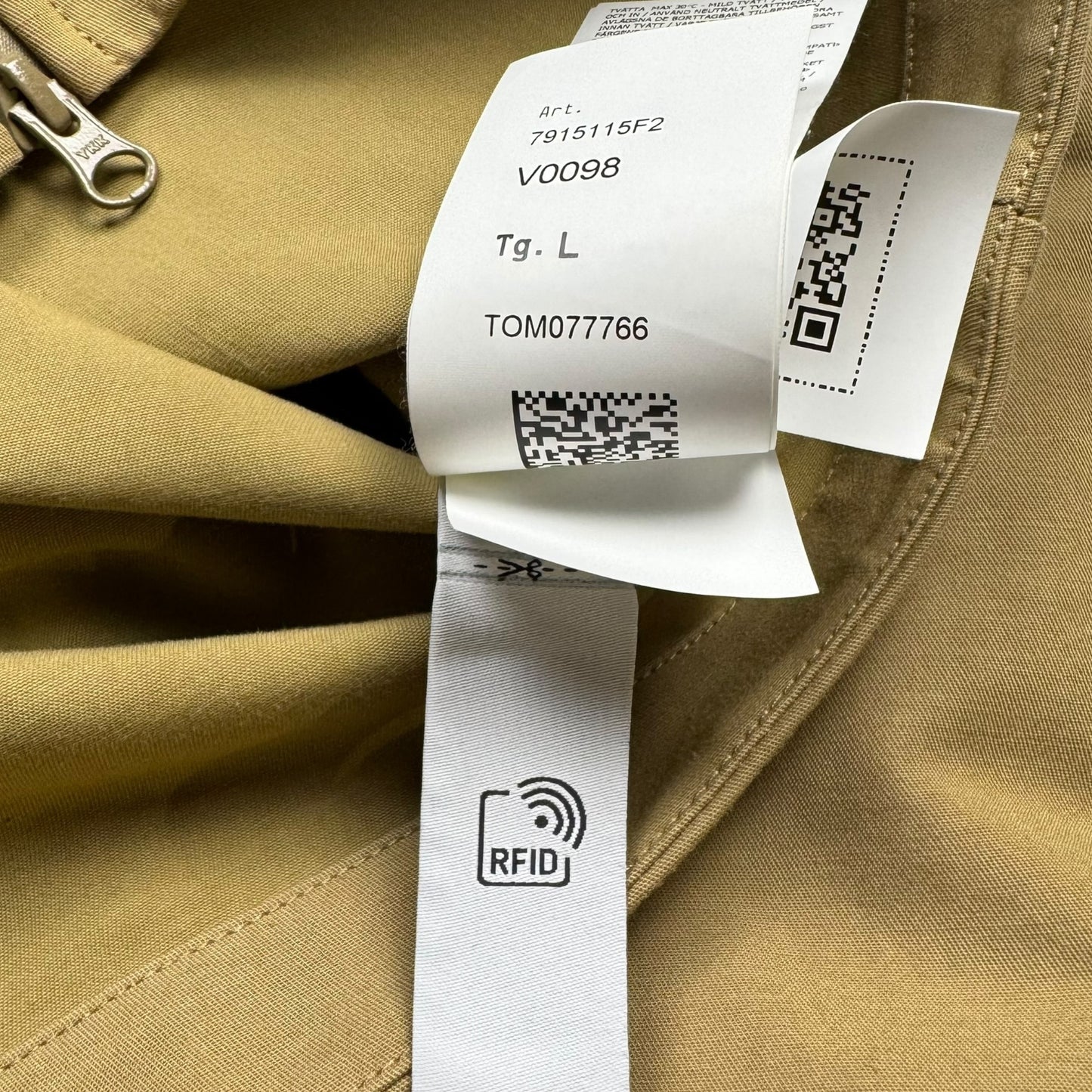 A/W 23 Stone Island Gabardine Doppio Cotton / Wool Overshirt