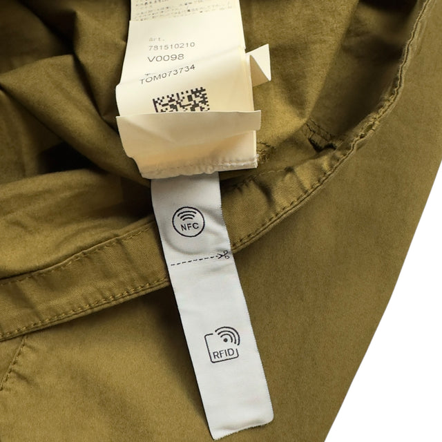 S/S 23 Stone Island Supima Cotton Twill Stretch-TC Overshirt - Brown