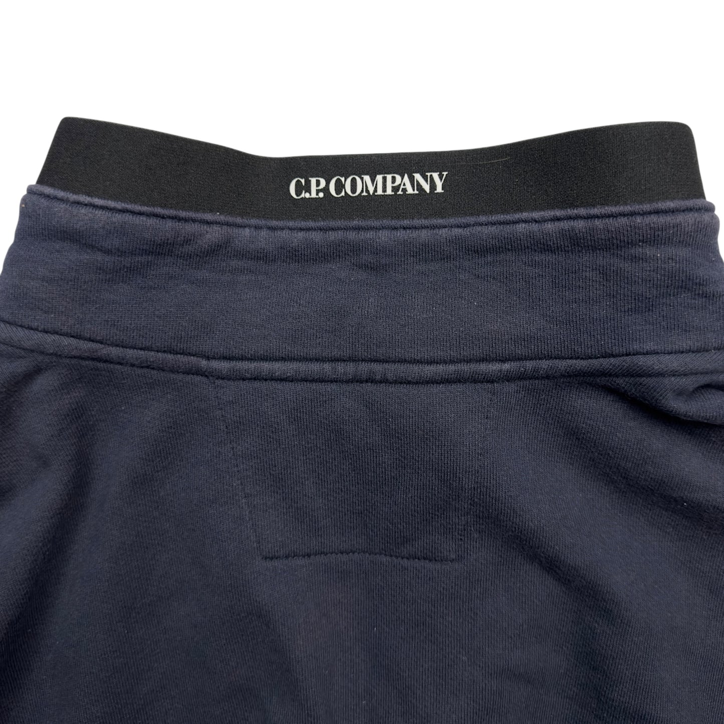 C.P. Company Cotton Quarter Zip Sweater - Navy