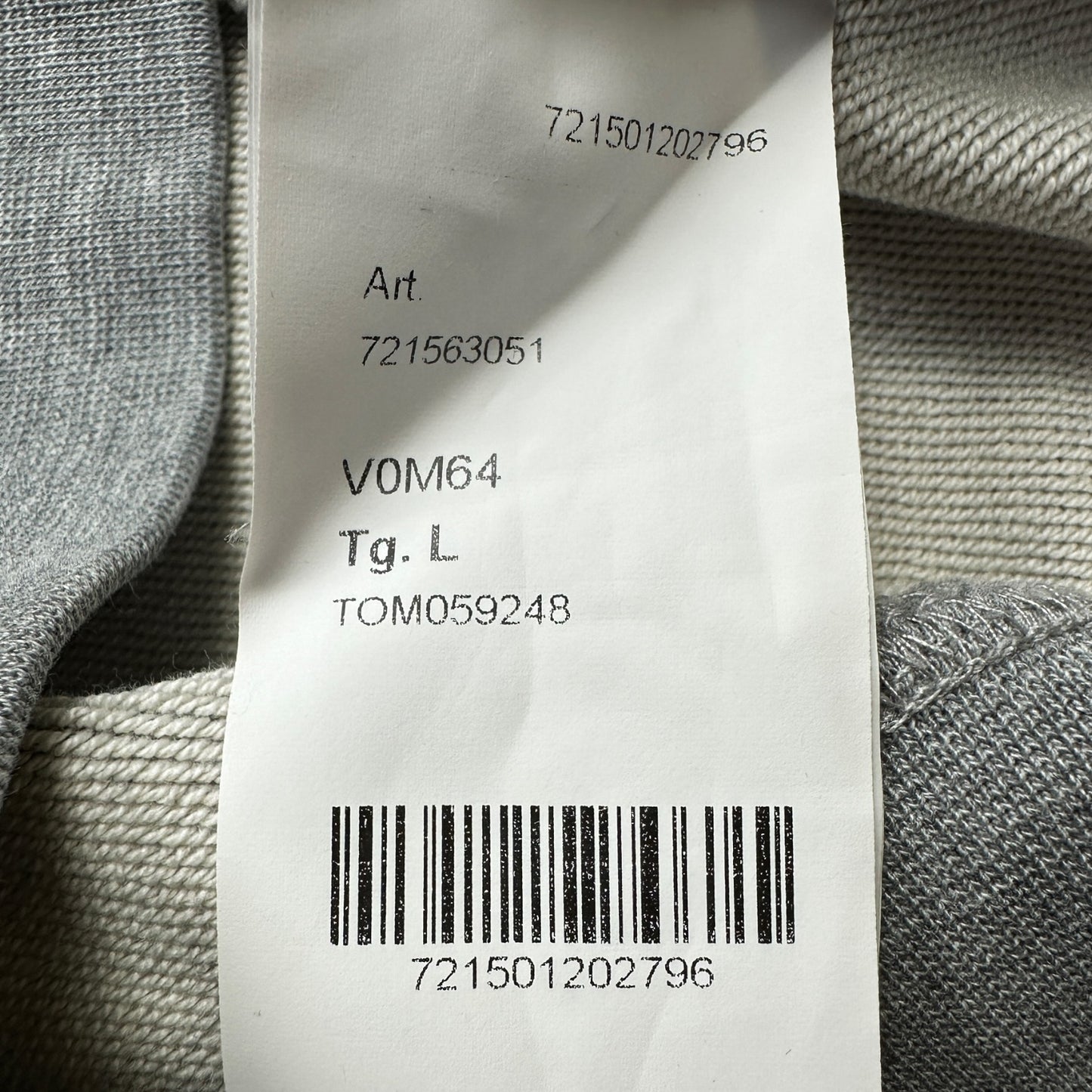 S/S 20 Stone Island Crewneck Sweater - Grey