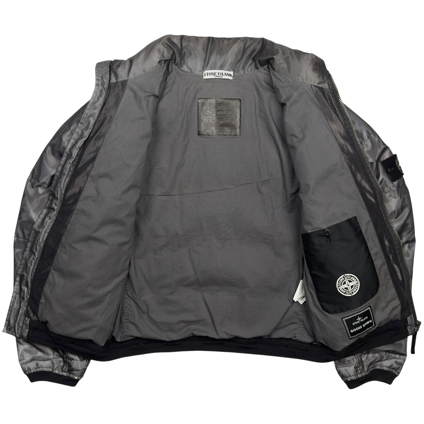 A/W 07 Stone Island Mesh Reflective Light Down Special Process Jacket