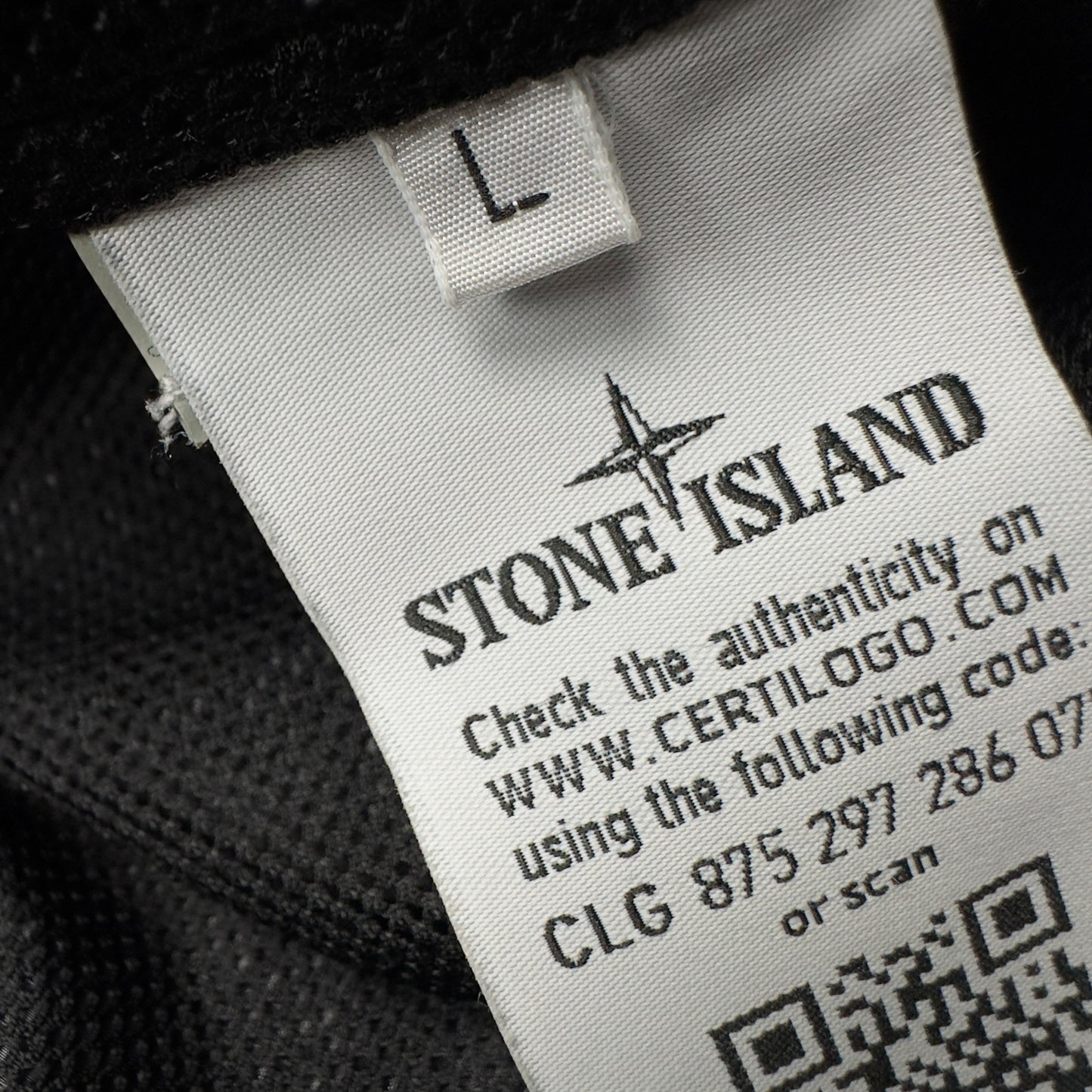 A/W 19 Stone Island Nylon Metal Ripstop Smock Sweater - Black