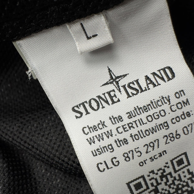 A/W 19 Stone Island Nylon Metal Ripstop Smock Sweater - Black