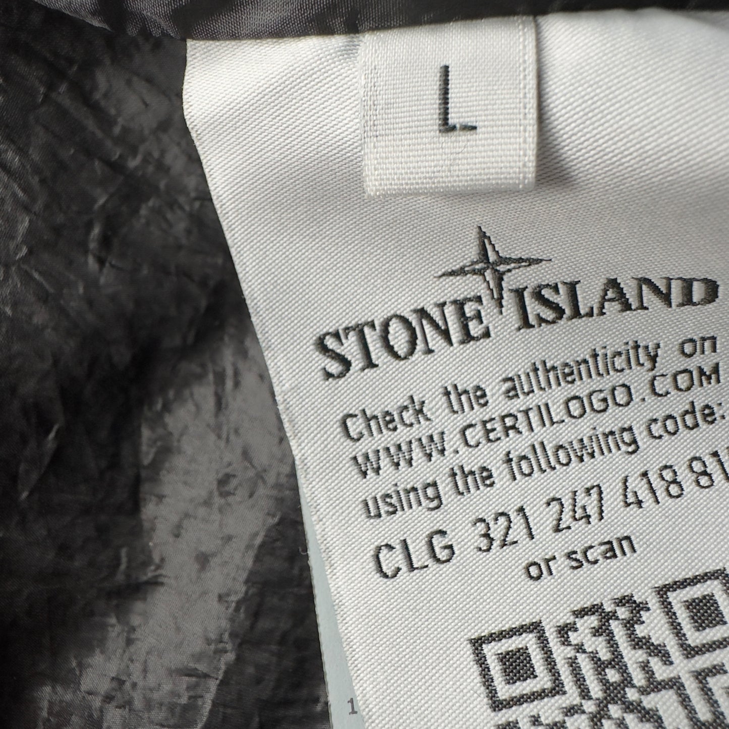 A/W 16 Stone Island Crinkle Reps NY Down Gilet - Black