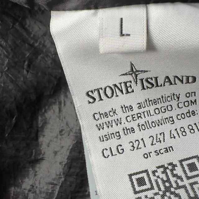 A/W 16 Stone Island Crinkle Reps NY Down Gilet - Black