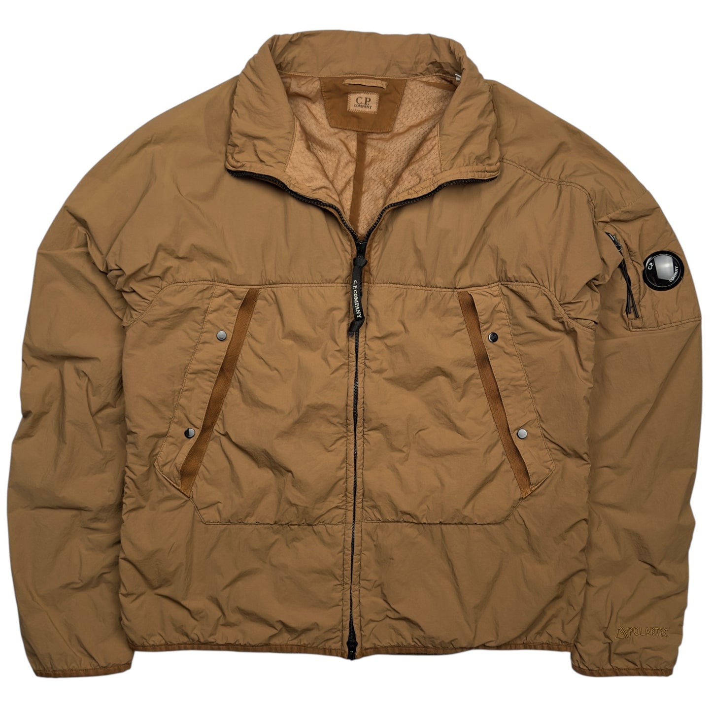 C.P. Company GDP Polartec Bomber Jacket - Brown