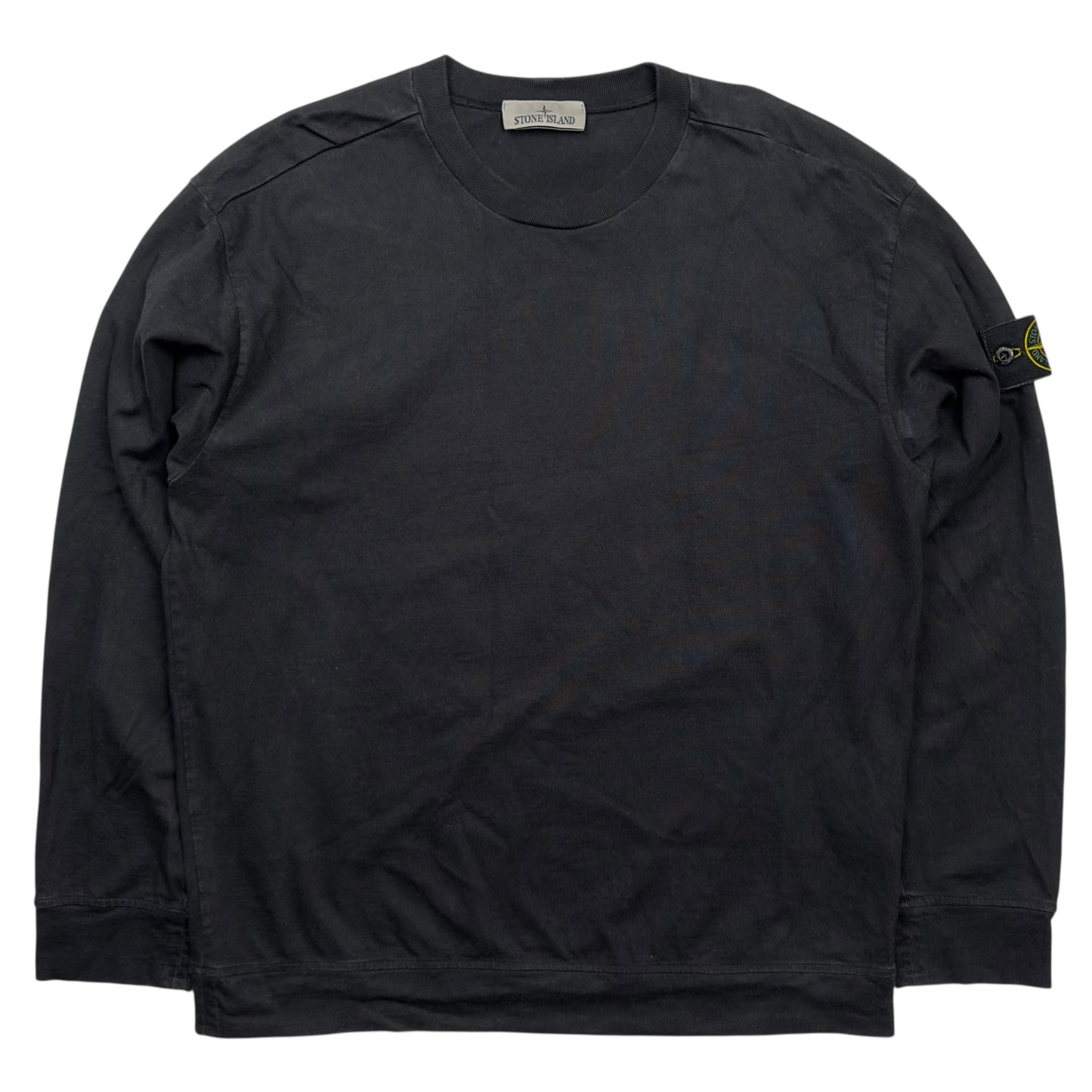 Stone Island Lightweight Cotton Sweater - Black
