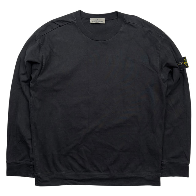 Stone Island Lightweight Cotton Sweater - Black