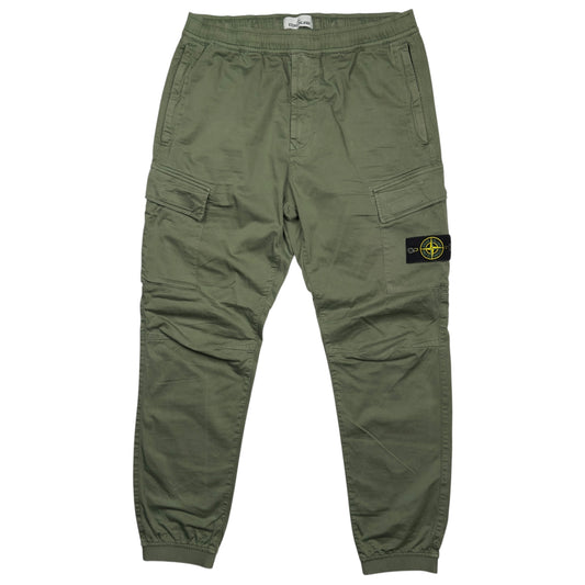 A/W 21 Stone Island Cargo Trousers - Olive Green