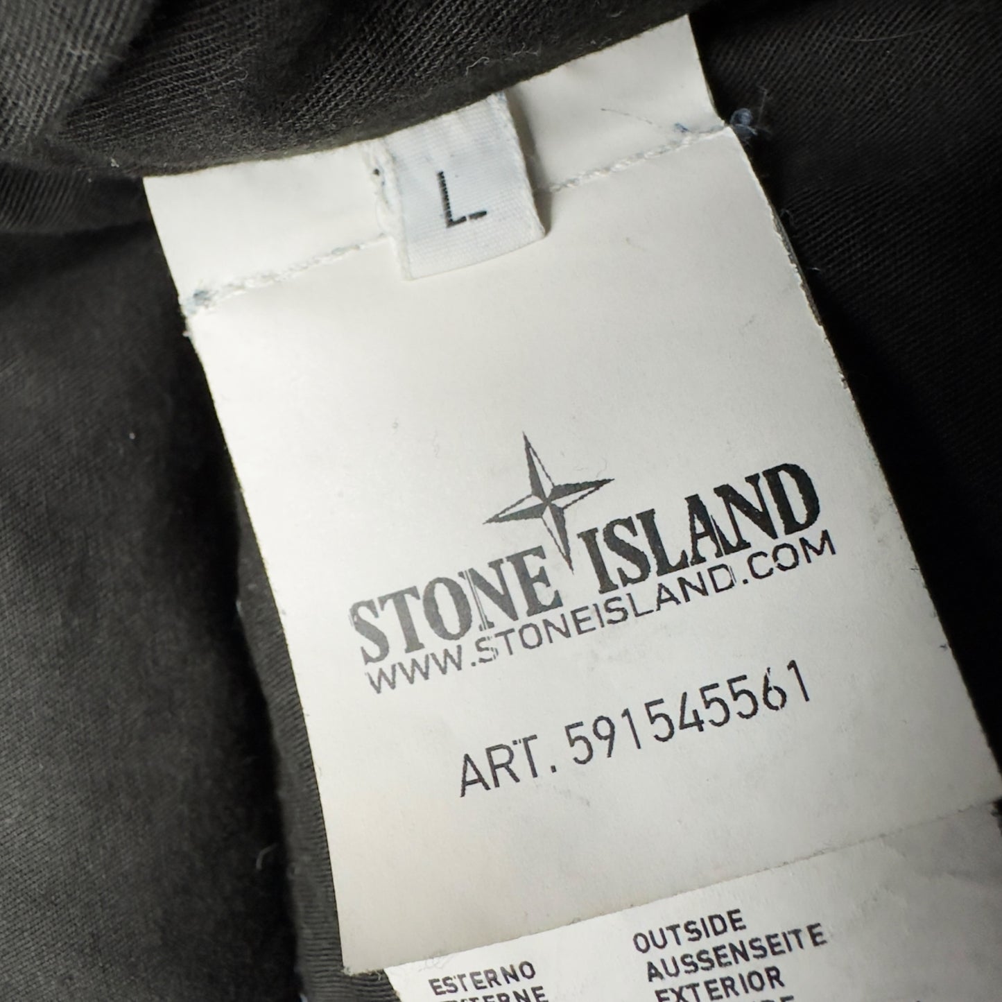 A/W 13 Stone Island Mesh Reflective Down Special Process Jacket